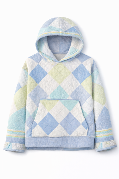Quilt Pattern Hoodie