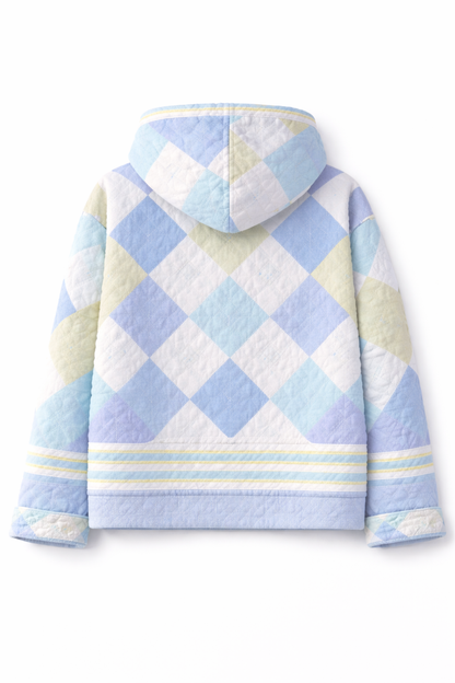 Quilt Pattern Hoodie